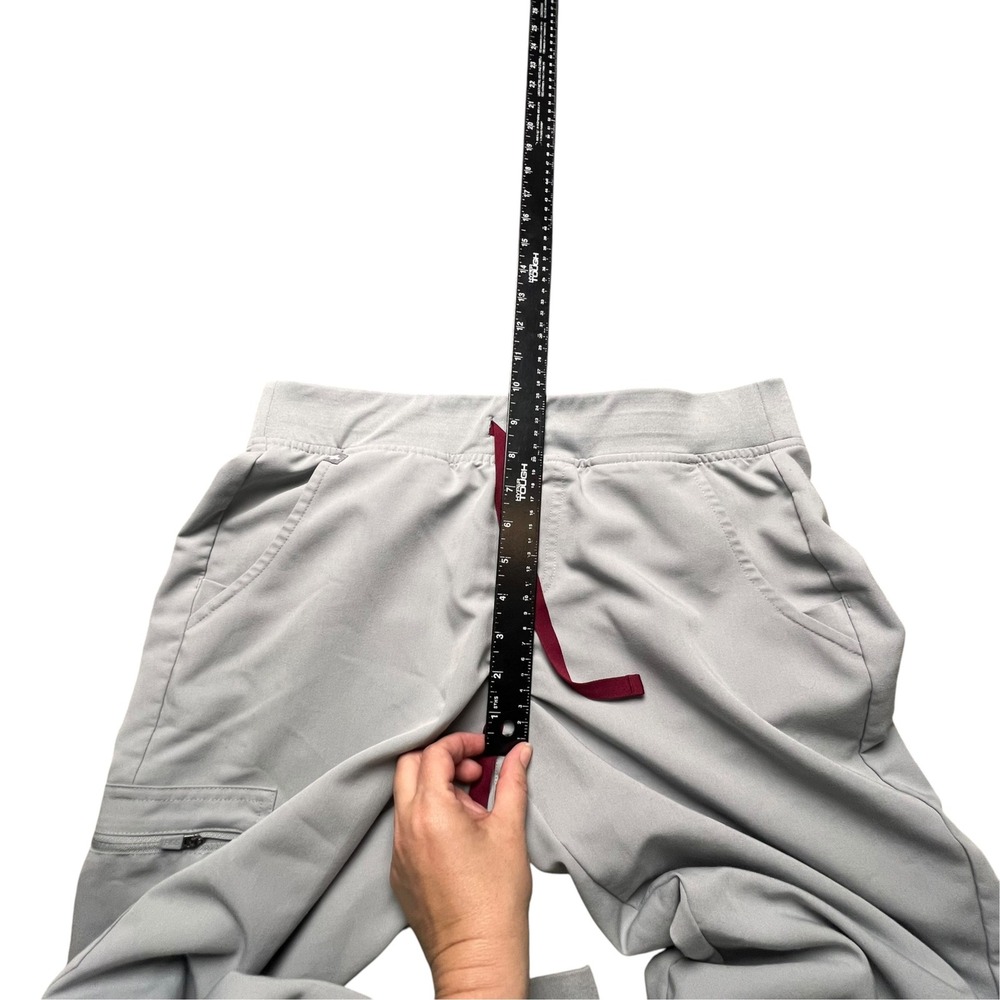 FIGS Zamora Jogger Scrub Pants Womens Medium Gray Technical Collection W18SW2005 - Picture 8 of 11